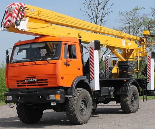 Аренда автовышки в Можайске и  Московской области